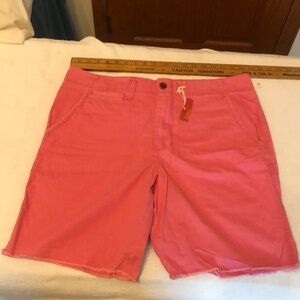 Mossimo Supply Co. Vibrant Pink Cut-Off Shorts
